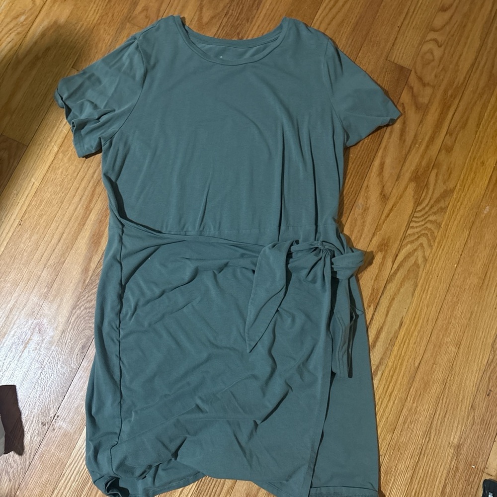 A New Day Short Sleeve wrap dress